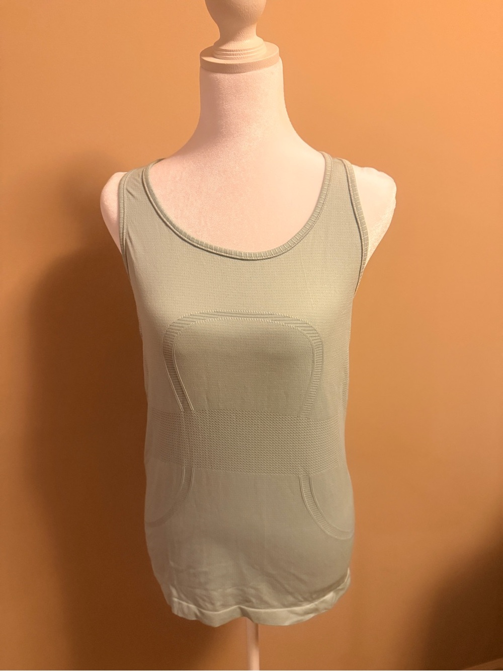 lululemon athletica Light Sage Seamless Tank Top